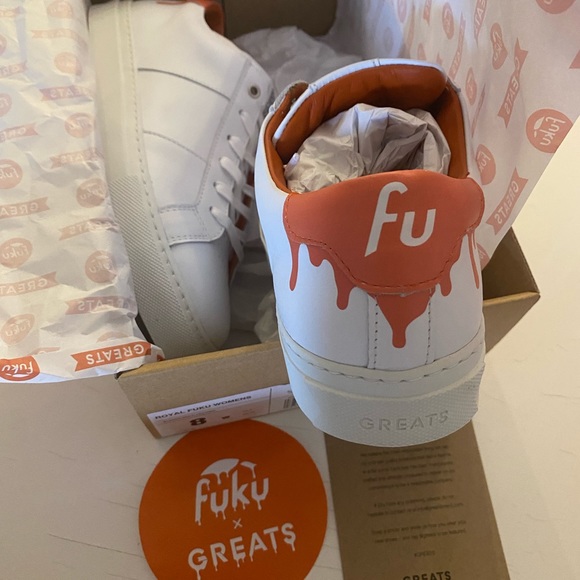 Leather white sneaker - Picture 6 of 7